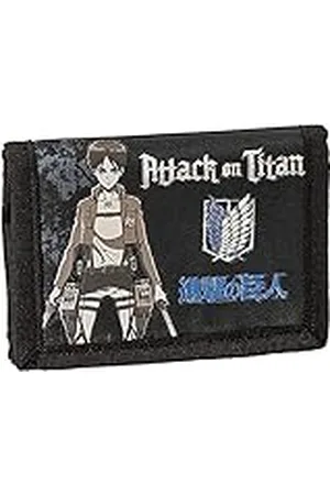 COMIX Attack on Titan Cartera conexión de los Amarillos Anime, , Casual