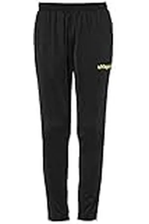Uhlsport Stream 22 Track Pants Pantalón, Unisex niños, Black/Lime Yellow, 152