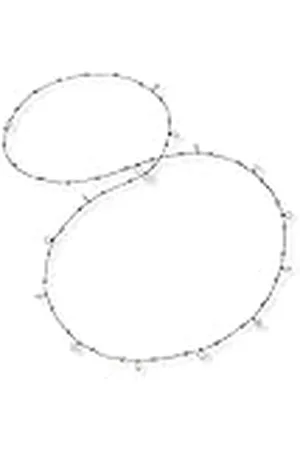 Engelsrufer Little Joy - Collar para mujer de de ley con pequeños elementos de encanto en – Longitud: 80 cm, 80 cm, esterlina, No es una piedra preciosa