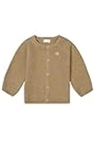 Noppies U Cardigan Knit Naga Chaquetas de Punto, Verde claro-N124, 9 Mes Unisex bebé