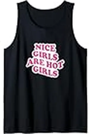 Original Cheddar Las chicas agradables son chicas calientes Camiseta sin Mangas