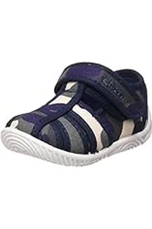 chicco Pantuflas Niño, Zapatillas para la Guardería y la Casa con Cierre Cómodo Ajustable, Diseñado en Italia