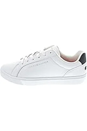 Tommy Hilfiger Essential Cupsole Sneaker FW0FW07687, Zapatilla con Suela Mujer, (White), 37 EU