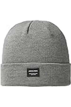 JACK & JONES Jjdna Beanie Noos, Gorro de Punto Hombre, , Talla única