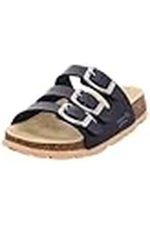 Superfit Fussbettpantoffel, Pantuflas para Niños , Azul (Ocean 80) , 29 EU