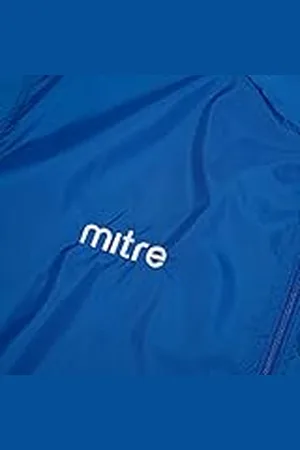 Mitre Edge Sudadera Juvenil con Cremallera de 1/4, Ropa de Entrenamiento de fútbol, Sudadera de Alto Rendimiento, Talla XS Juvenil, Azul Real