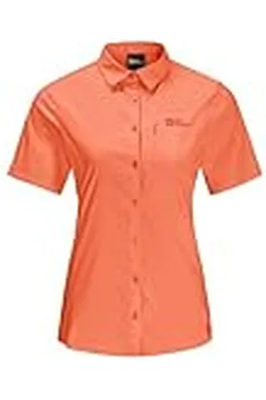 Jack Wolfskin Heidetal - Camisa de Senderismo para Mujer, Talla S, Guave, S
