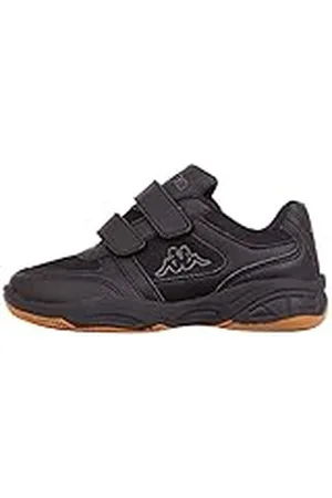Kappa Dacer Kids, Zapatillas Unisex Niños, Black/Grey 1116, 25 EU