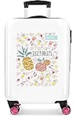 Enso Juicy Fruits Maleta de Cabina Multicolor 37x55x20 cms Rígida ABS Cierre combinación 34L 2,6Kgs 4 Ruedas Dobles Equipaje de Mano