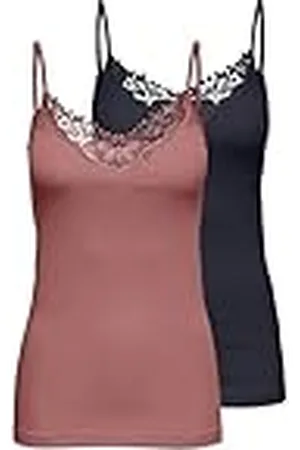 ONLY 2-Pack Sleeveless Top Camiseta sin Mangas, , S para Mujer
