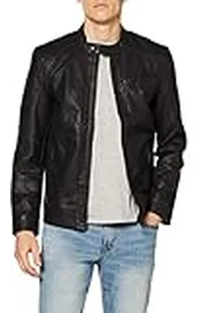 Only & Sons Faux Leather Jacket onsAL Faux Leather Jacket Black XS XS