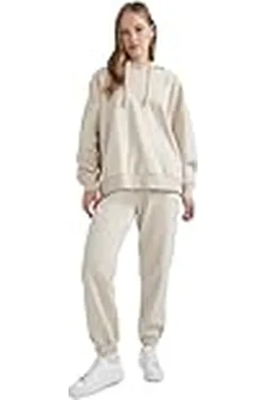 DeFacto Z4825AZ Pantalones de chándal, , L De Las Mujeres