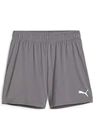 PUMA TeamGOAL Handball Shorts W, Pantalones Cortos de Punto Adultos Unisex, Cast Iron- White, 706019