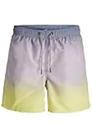 JACK & JONES Jpstfiji Jjswim Dip Dye LY Sn Bañador Corto, , XS para Hombre