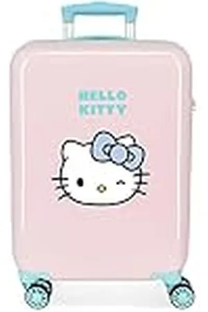 Hello Kitty Wink Maleta de cabina 38x55x20 cms Rígida ABS Cierre de combinación lateral 34L 2 kgs 4 Ruedas dobles Equipaje de Mano