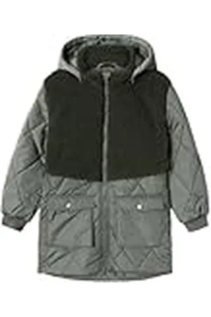 NAME IT NKFMIKA Long JACKET1 Chaqueta Acolchada, , 146 para Niñas
