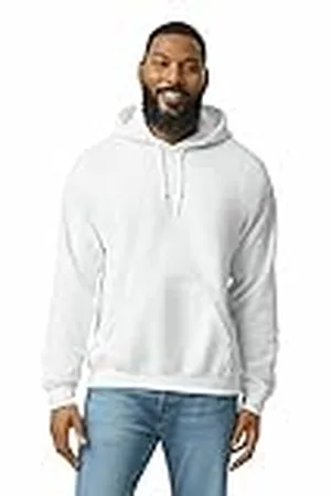 Gildan Sudadera con Capucha y Forro Polar, Estilo G18500, , XXL para Hombre