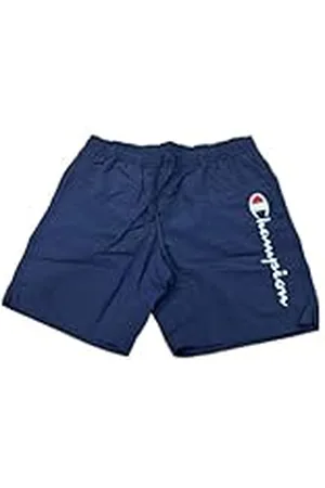 Champion Legacy Icons Beachshorts-Crinkle Taslon Contrast Logo Bermuda Bañador para Hombre, , S