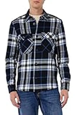 Only & Sons Onsmilo Life Ovr Check LS Camiseta Noos Camisa de Manga Larga, , M para Hombre