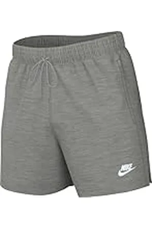 Nike FQ4359-063 Club Shorts Hombre DK Grey Heather/White Tamaño M