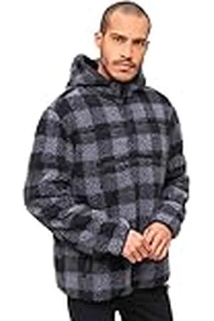 Brandit Teddyfleece Worker Pullover, color: black/grey, size: L