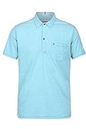 Regatta Mando - Polo De Algodón A Rayas De Manga Corta Y Cuello con Botones T-Shirts/Polos/Vests, Hombre, , XL