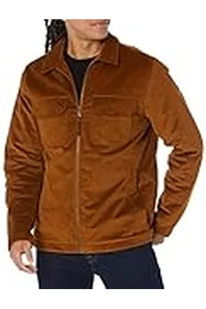 Amazon Chaqueta de trabajo en pana (disponible en talla grandes y largos especiales) Hombre, , 6XL Grande