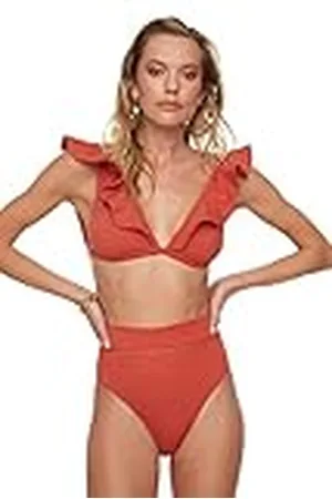 Trendyol Mujer Cintura Normal Trotter Bikini Bottom Bañadores, , 36
