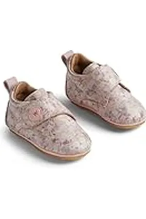 WHEAT Pantuflas Dakota Print-Unisex-Piel auténtica, Mule niños, , 22 EU