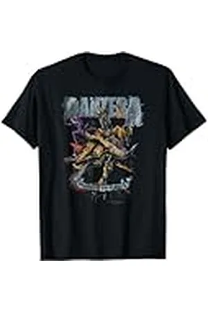 Pantera Vintage Rider Rock Band Música Artwork Camiseta