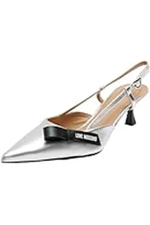 Moschino Ja10345g1l Sandalia Tacón, , 39 EU Mujer
