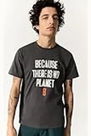 ECOALF Camiseta Hombre Minalf, con Manga Corta, de Algodón, Tejido Reciclado, Camiseta Manga Corta Hombre, Camiseta Algodón Hombre, Cómoda y Ligera, Talla L, Color