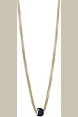 Bering GLO2-G-ME-N-450 - Collares para mujer en oro brillante – Arctic Symphony Collection con acero inoxidable, 450, Acero inoxidable, No es una piedra preciosa