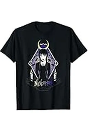 Wednesday Nevermore Raven Mirror Poster Camiseta