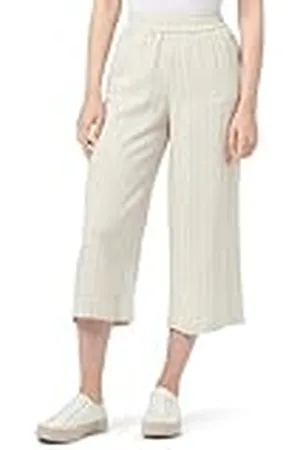 Pieces® Pcvinsty HW Linen Culotte Noos BC Pantalones de Tela, , S Mujeres