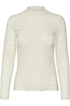 VERO MODA Vmzoe LS-Camiseta de Cuello Alto para Mujer Manga Larga, , S