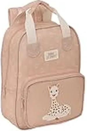 Safta SOPHIE LA GIRAFE COOKIE - Mochila Infantil, con Asas, Fácil Limpieza, Ideal para Niños de Diferentes Edades, Cómoda y Versátil, Calidad y Resistencia, 20x8x28 cm, Color