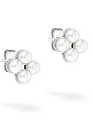 Tamaris Pendientes TJ-0517-E-08 , 08, Acero inoxidable, Perlas de cristal
