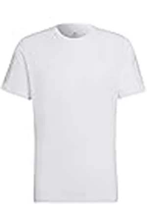 adidas Own The Run tee T-Shirt, Hombre, White/Reflective Silver, XL