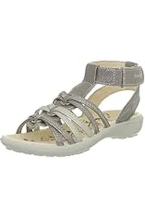 Primigi Tamis 8686000_Beige (Corda-Platino) - Sandalias de Cuero para niña, Color Beige, Talla 31