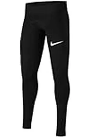 Nike Padded Goalie, Medias de Portero Niños, Schwarz/Schwarz/Weiss, XS