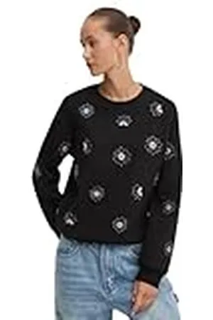Desigual Sudadera de Manga Larga para Mujer, , XXL