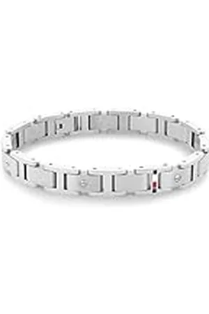 Tommy Hilfiger Jewelry Pulsera de Eslabones para Hombre de Acero Inoxidable - 2790393