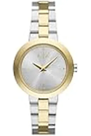 Armani Exchange Reloj Analógico para Mujer de Cuarzo con Correa en Acero Inoxidable AX5171