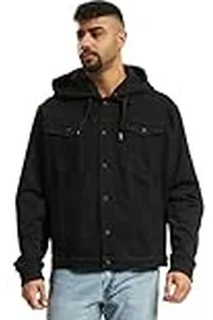 Brandit Cradock Denim Jacket, color: black+blac, size: XXL