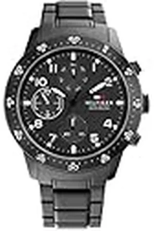 Tommy Hilfiger Reloj Analógico de Cuarzo multifunción para Hombre con Correa en Acero Inoxidable - 1791951