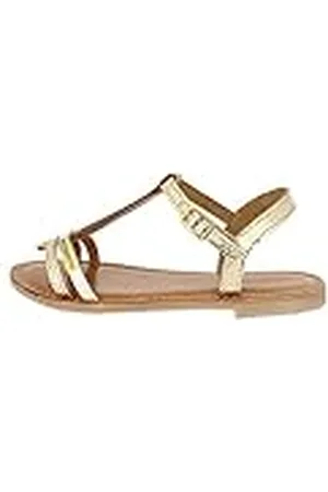 Les Tropéziennes par M Belarbi Bada, Sandalia con Pulsera Niños, Dorado (Or/Multi), 29 EU