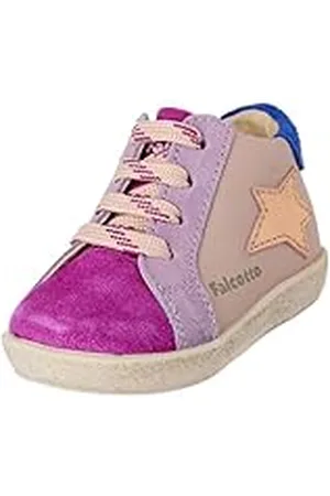 Falcotto Falcotón Alnoite High, Patucos Niñas, Tulip Lavender Polvo, 18 EU