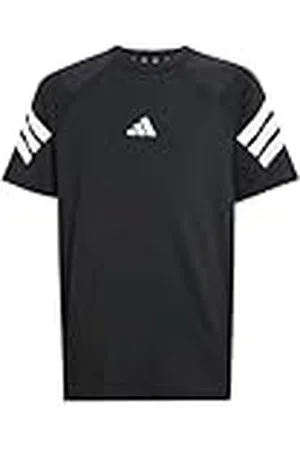 adidas Niños All Sports NXT tee, Black/White, 5-6 Years