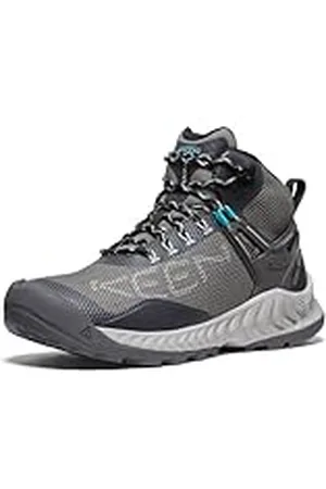 Keen NXIS EVO Mid Waterproof, Botas para Senderismo Mujer, Magnet/Ipanema, 36 EU